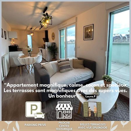 Appartement Les Terrasses De Saint Martin à Rennes Extérieur photo